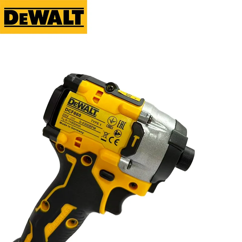 Dewalt DCF860 20V Brushless Impact Screwdriver, Lightweight Portable Power Drill, Heavy Duty Electric Tool for Home Improvement