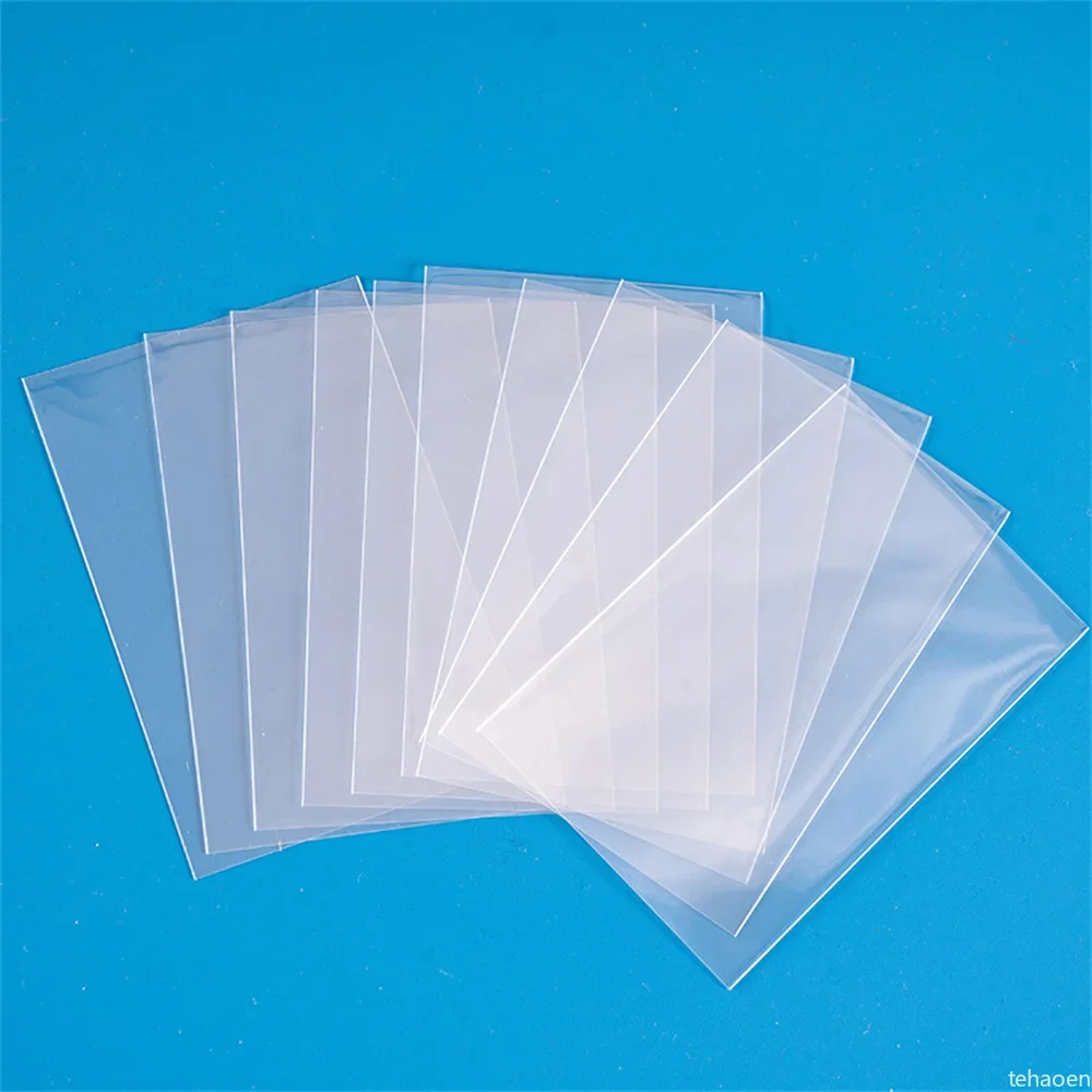 50-600Pcs Korea Card Sleeves HD Transparent Kpop Idol Card Protective Sleeve Photcards Protector Case Box For Popcorn Card Holde