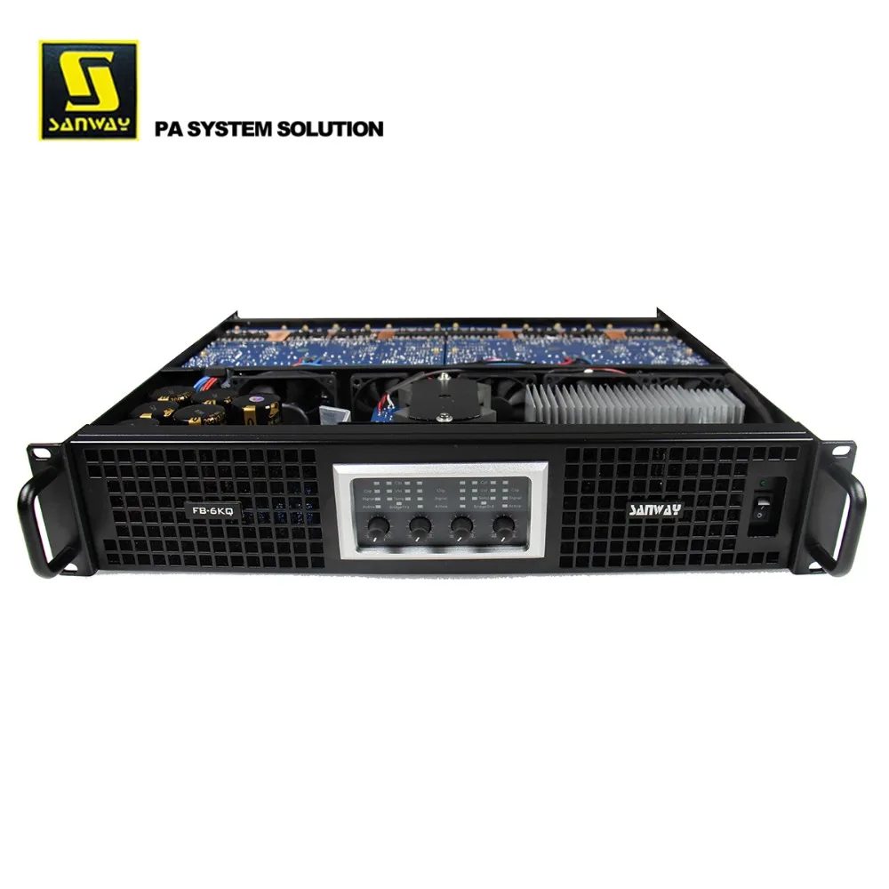 FB-6KQ Sound System 4 Channel High End Audio Stereo Power Amplifier