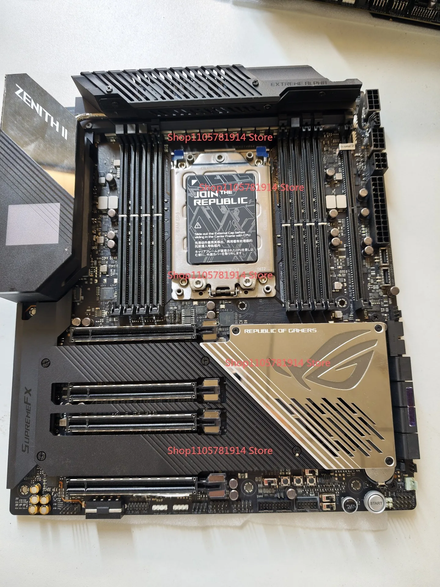 For ASUS Z2E-A (ZENITH-II-EXTREME-ALPHA) Main Board