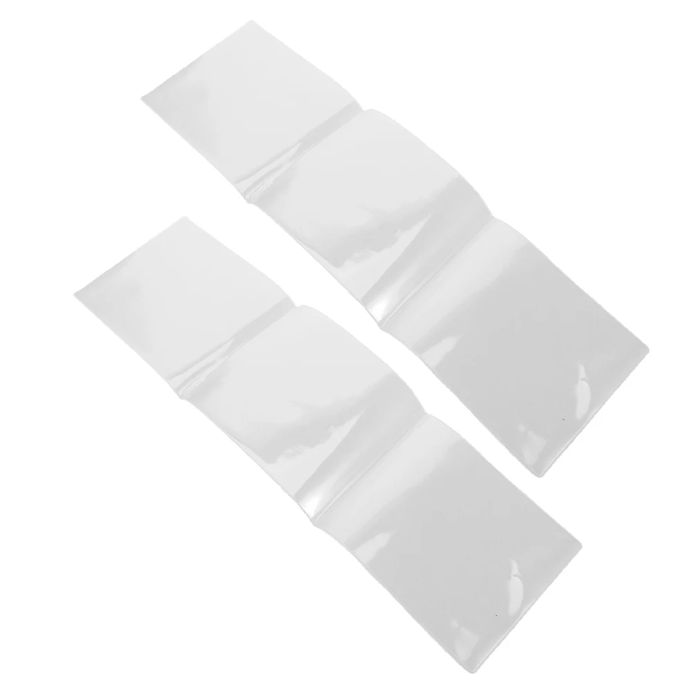 

2 Pcs Mahjong Rule Card Protection Case Sleeves Hard Accessories Gift Automatic Plastic Folding Holder Travel Protector
