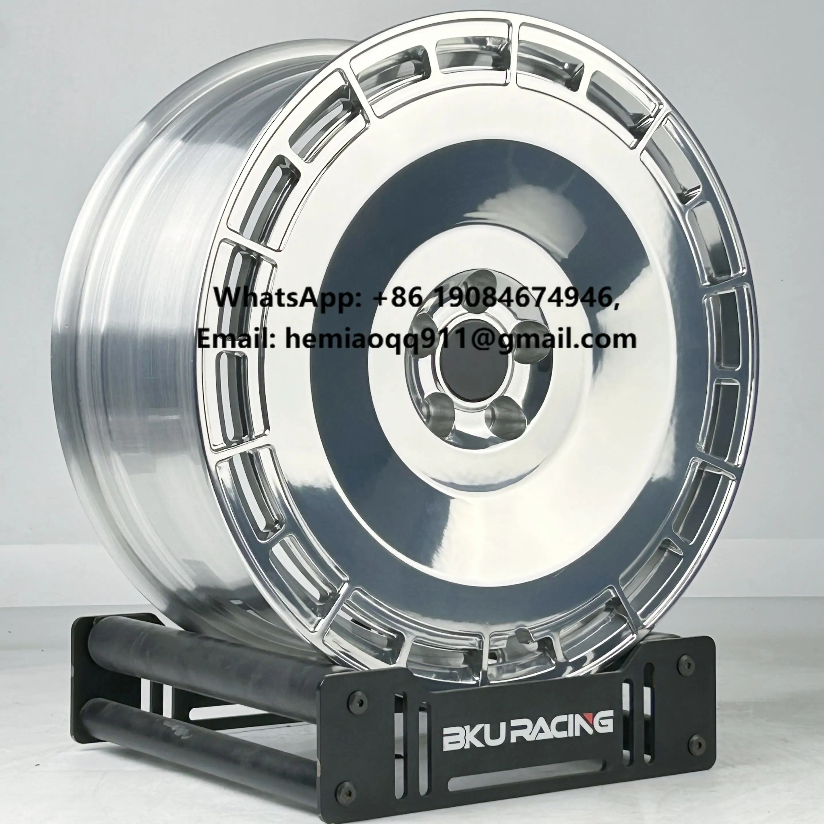

Bku Forged 5x120 Wheels 19-24 Inch Wheels Custom Polished Alloy Rims for Rolls Royce Wraith Ghost Dawn Spectre Phantom Cullinan