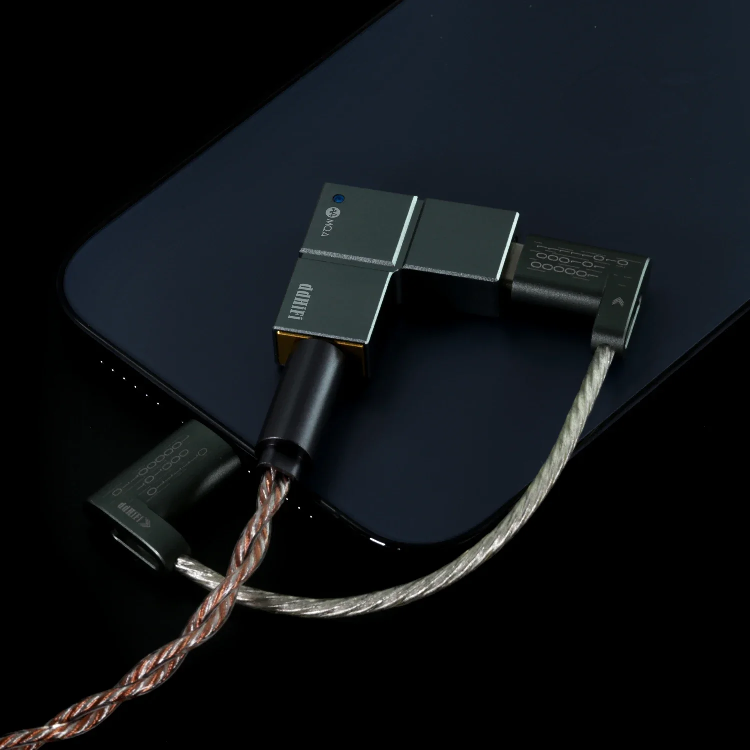 ESTE-Adaptateur de radiateur USB DDHiFi TC35 Pro T MQA ES9281AC Type C vers 3.5mm DSDorgPCM 768 ENTER, amplificateur décodeur pour hidizs