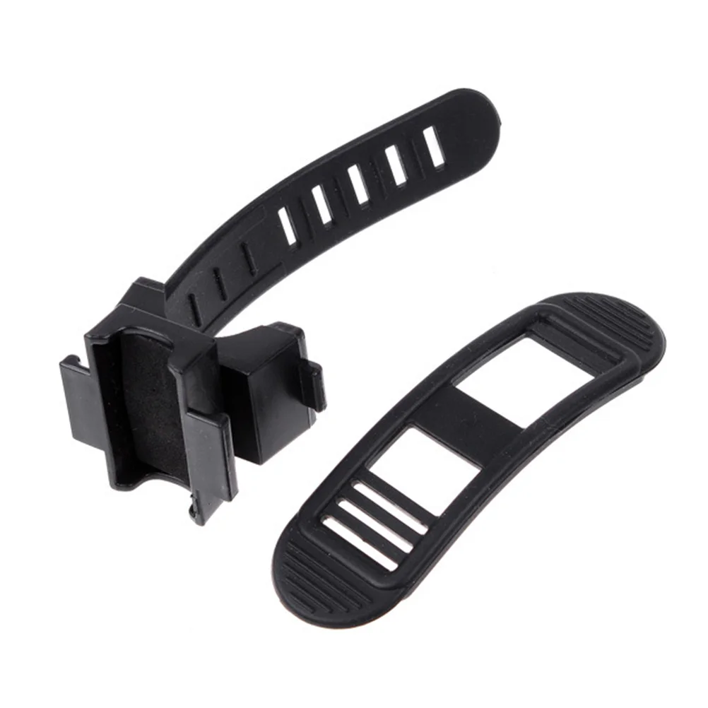 

Silicone Bike Flashlight Mount Adjustable Rotational Handlebar Clamp with Pad Protector 360 Degree Bike Light Holder Bracket