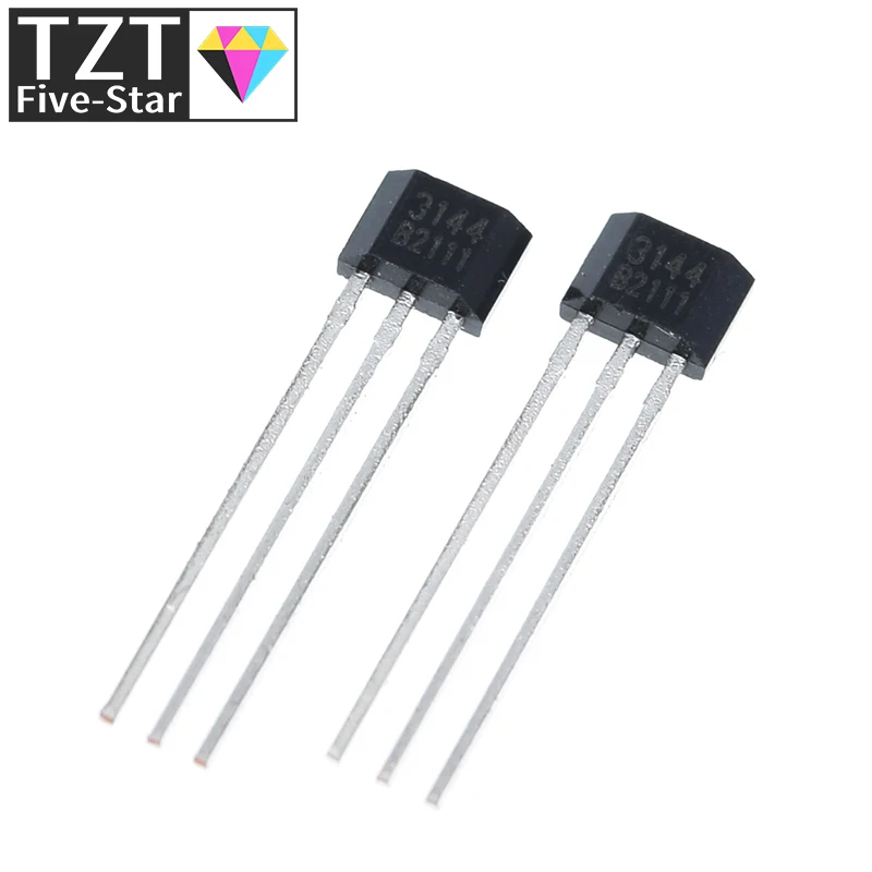 10pcs A3144 OH3144 Y3144 Hall Effect Sensor Brushless Electric Motor TO-92UA A3144EUA