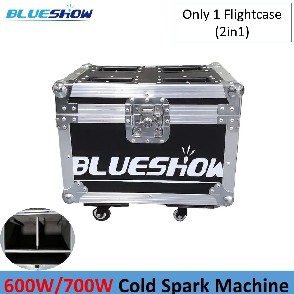 4pcs 750W Cold Spark Machine Ti Powder 700w Sparkler Machine DMX