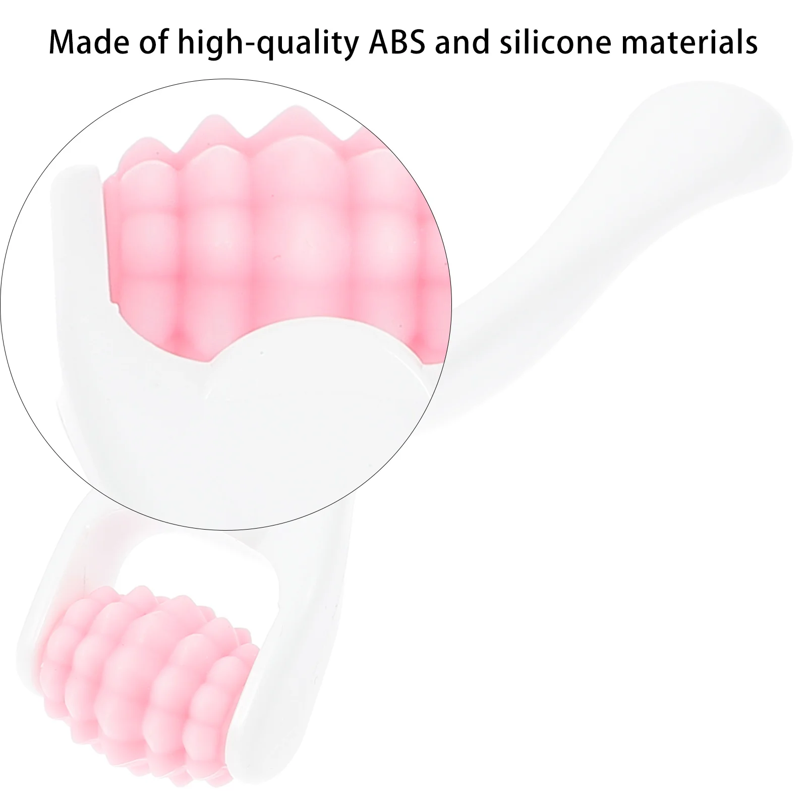 Rodillo de silicona para la cara, masajeador de ojos, herramienta de masaje Facial cómoda y duradera, antienvejecimiento, Reduce las ojeras, bolsas negras