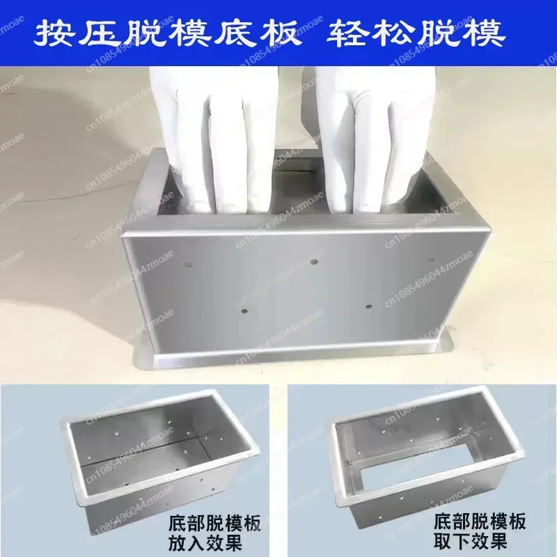 Ham Meat Pressing Press Tool Manual Meat Tool Kitchen Cooking Easy to Use Beef Block Making Box for Hamburger Making