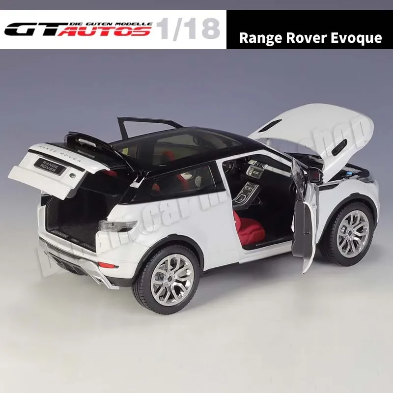 WELLY GTA 1:18 Range Rover Evoque SUV Die-cast lega modello di auto giocattoli da collezione auto in miniatura modello di auto sportiva regalo di