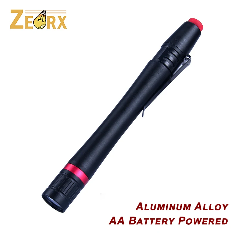 

Pen Flashlight, 3 Mode LED Pen Light Pocket Flashlights with Clip, Super Bright Mini Waterproof Torches for Outdoor, Emergency