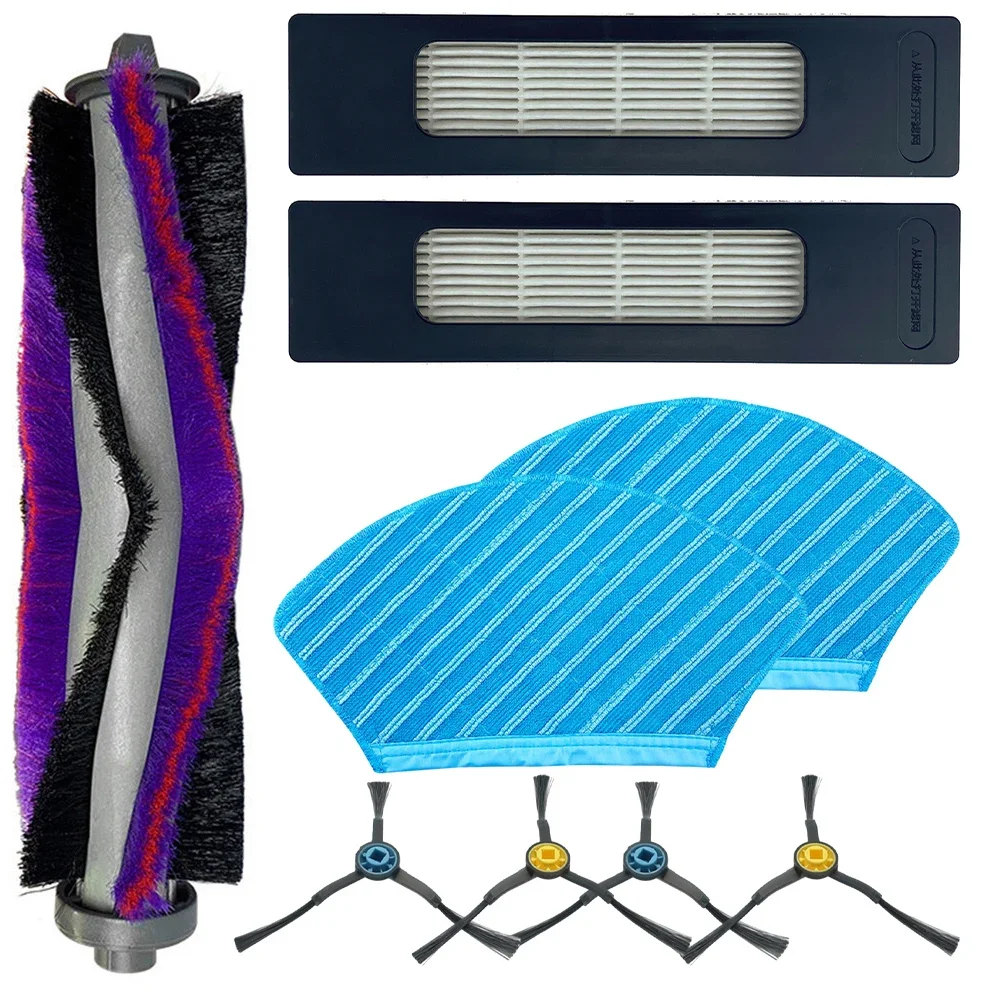 Main Brush Side Brush Mop Cloth Kit For Fakir Robert R-S 770 Robot Vacuum Cleaner Consumables And Accessories/ Cleaning Tools