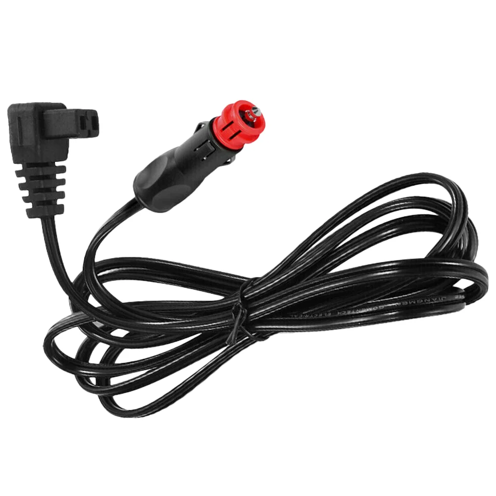 Refrigerators Car Mini Compressor Power Cord German Style Red Head Cigarette Lighter Plug Cable Adapter For Fridge Small Black