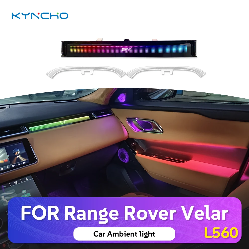 For Range Rover Velar L560 2017 2025 Car Ambient Light Symphony Automotive Ambient Lighting 12v Car Interior Light