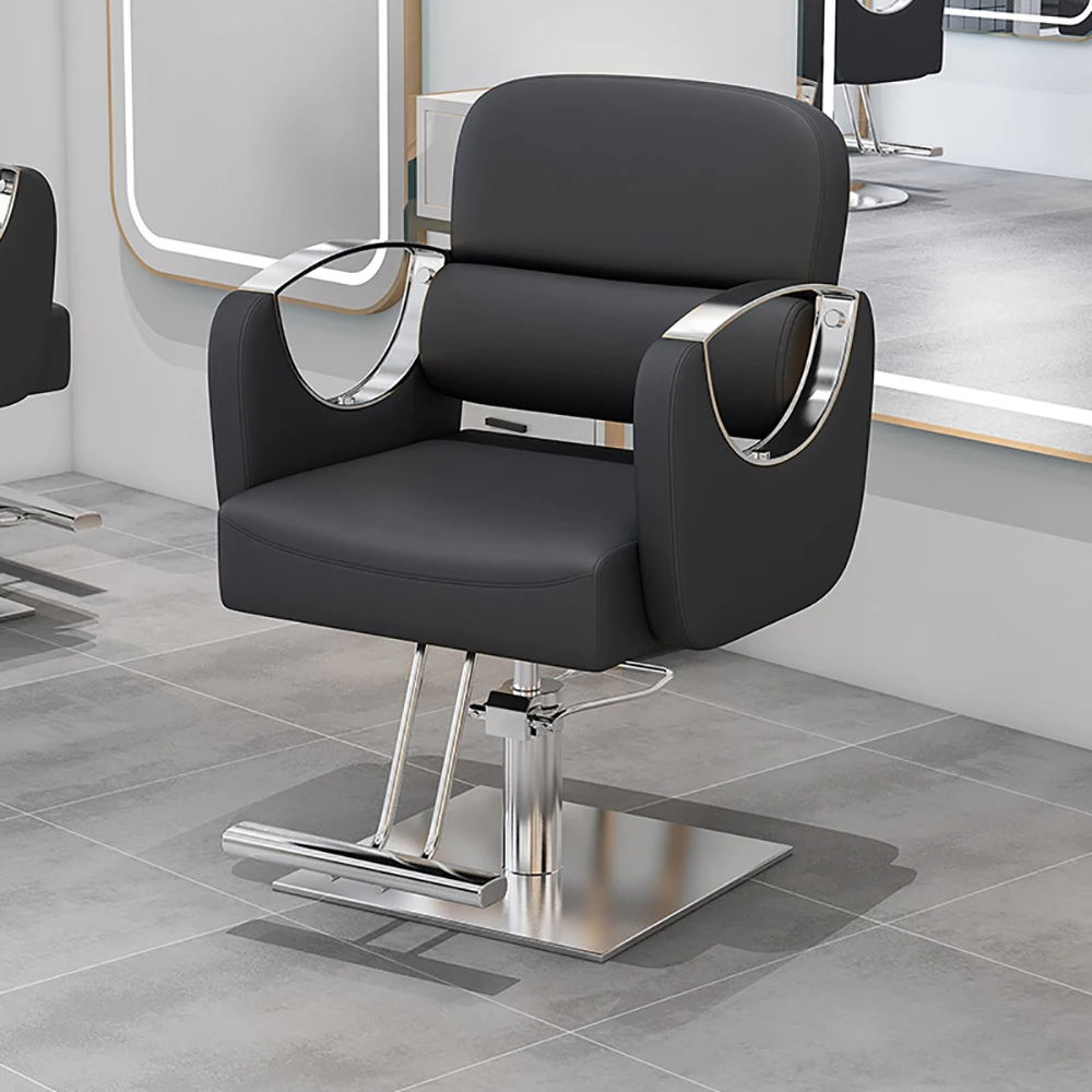 

Professional Aesthetic Barber Chair Nordic Ergonomic Unique Simple Hairdresser Chair Luxury Salon Kapperstoel Hair Furniture