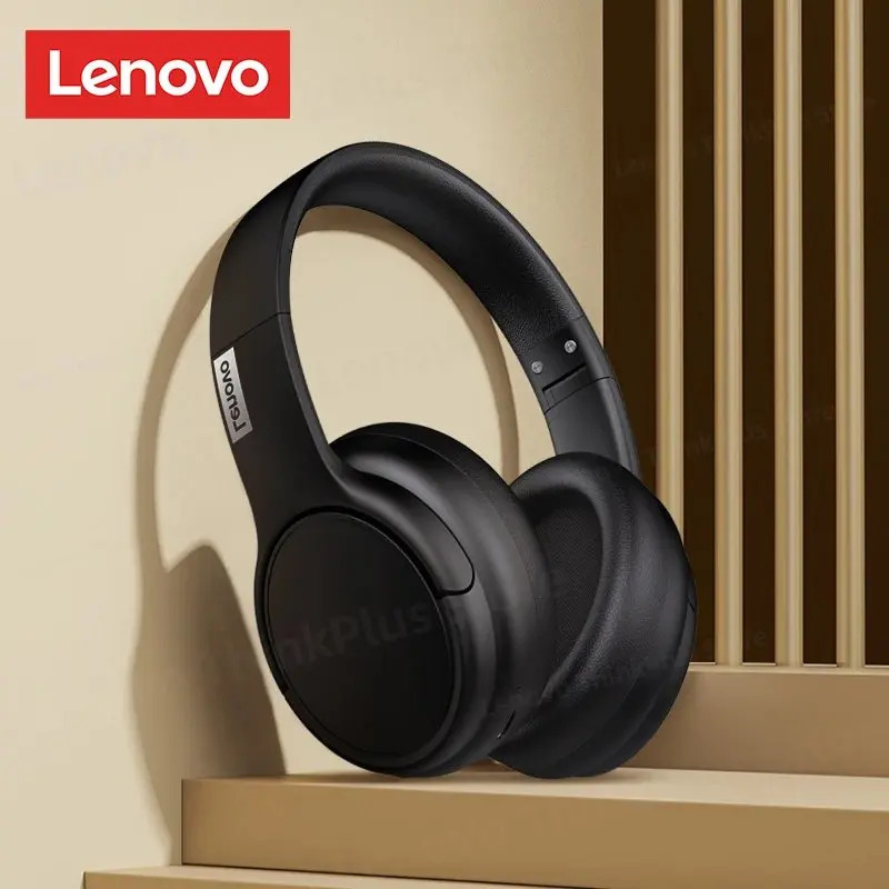 Original Lenovo TH20 Wireless Bluetooth 5.3 Headphones Dual Mode Headset Foldable Sport Headphone Music Headset Gaming Earphone