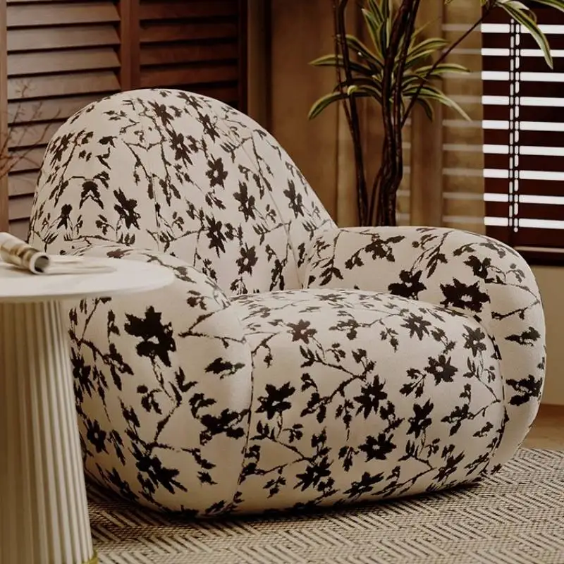 

Nordic Designer Rocking Chair Luxury Classic Big Comfy Lazy Living Room Chairs Floor Mid Century Sillones Relax Furniture Home