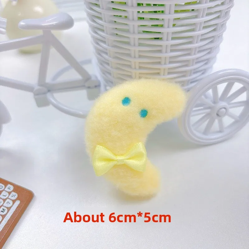 激安セール DIY 可愛いぬいぐるみ 月 星 ペンダント キーホルダー スマホストラップ バッグ飾り ペンダント  オリジナルアクセサリー ヘア飾り