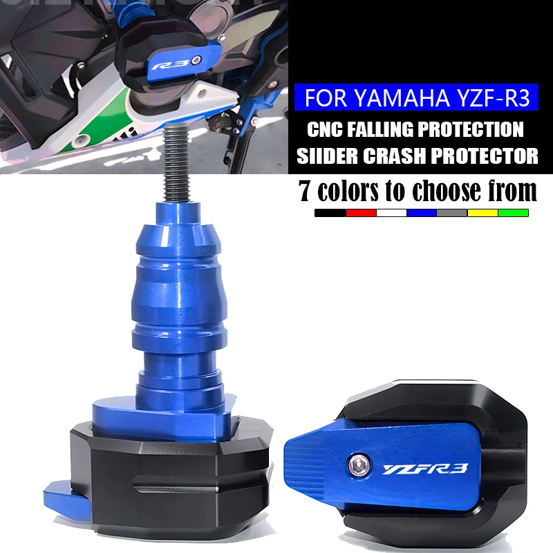 

For YAMAHA YZF-R3 YZFR3 YZF R3 Motorcycle Falling Protection Frame Slider Fairing Guard Anti Crash Pad Protector