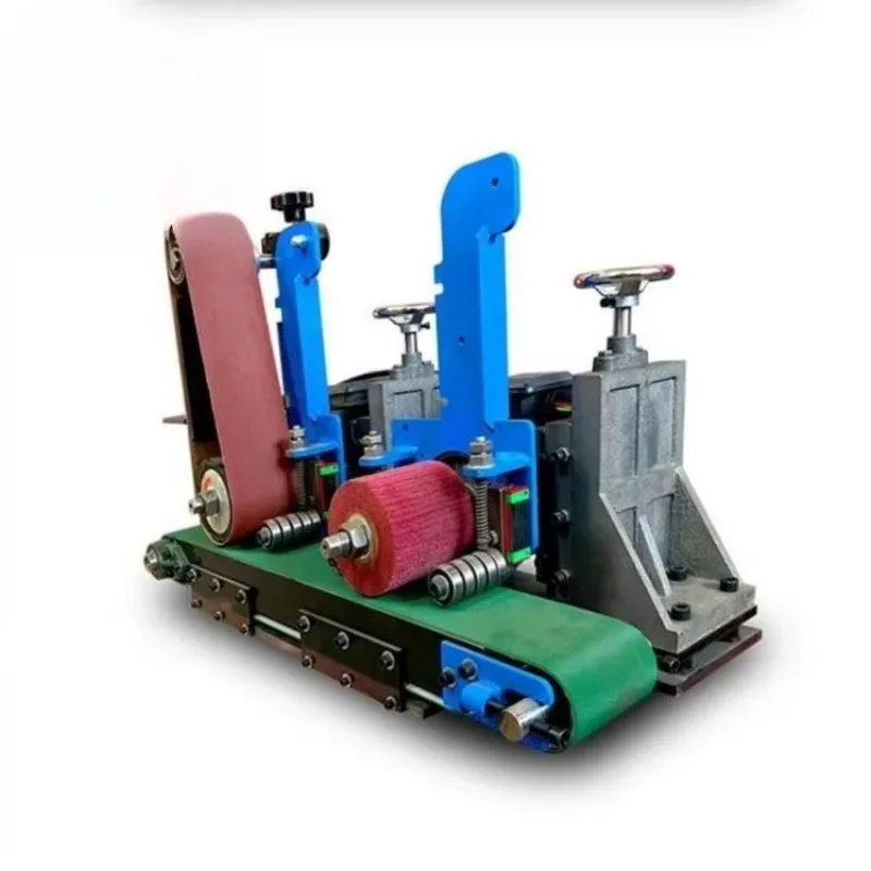 Bench Type Multi Function Stainless Steel Metal Flat Bar Polishing Machine Grinding Equipment