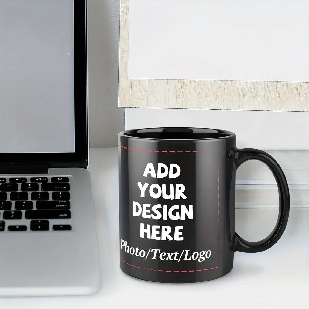 Personalized Coffee Mug – Customizable with photos, text, and logos; suitable for gifts for men and women, office use, holiday k