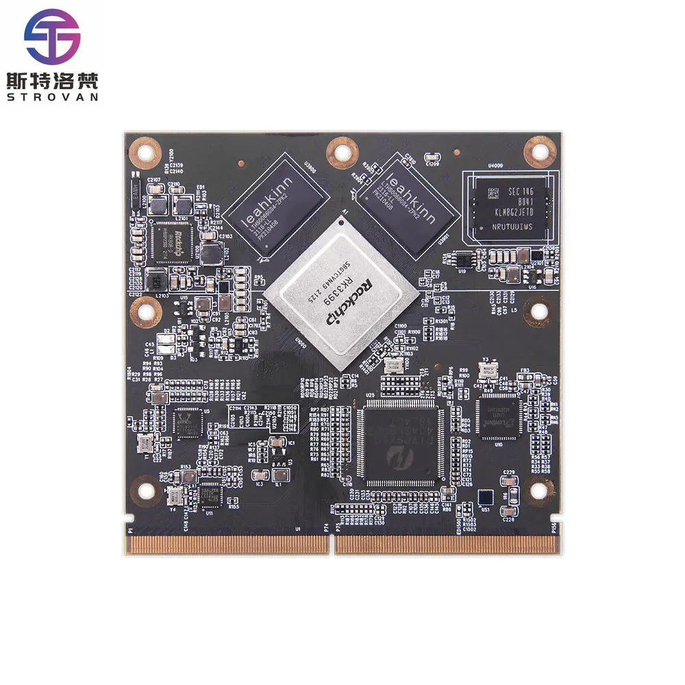 Mali-T860 GPU Development Board Kits Embedded Linux Motherboard with  RK3399 for Custom Board Design