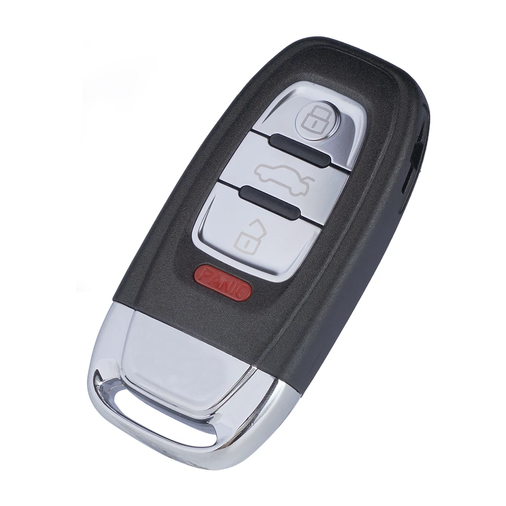 XNRKEY-Coque de clé de voiture à distance intelligente avec lame de clé, étui de remplacement pour Audi A4L, A6L, Q5, A3, A4, A5, Horizon, 754C,