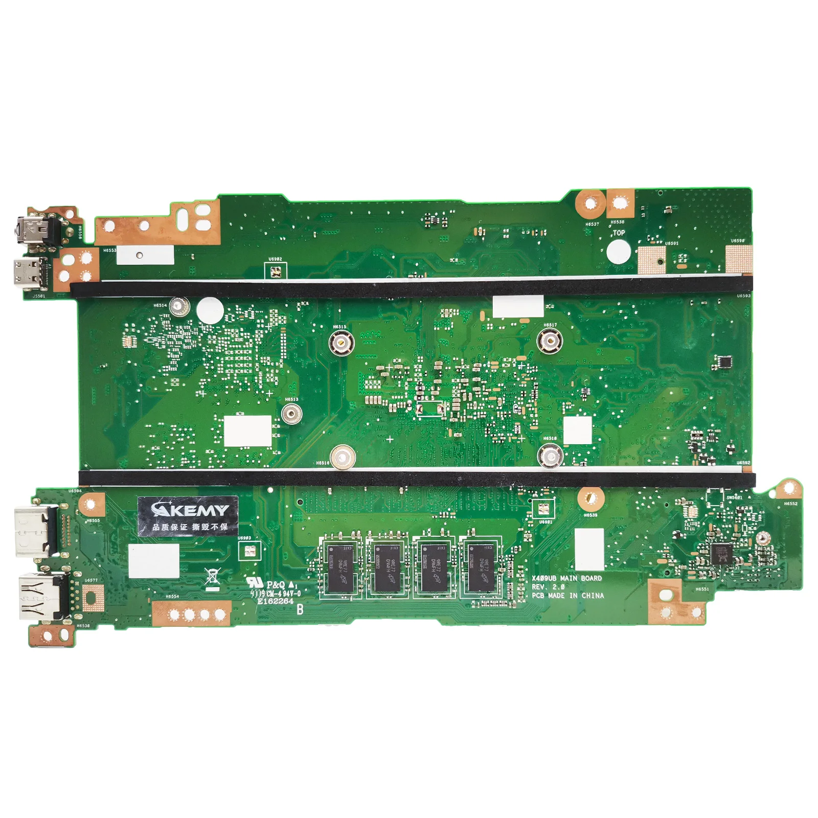 X409UA Laptop Moederbord Voor ASUS X509UA A409U F409U X409UB X509UB Moederbord Met CPU i3 i5 i7 7e/8e Gen 4G-RAM Getest OK