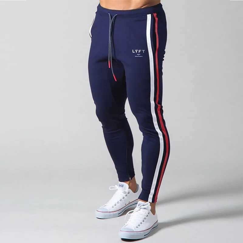 Men Running Fitness Sweatpants Quick Dry Casual Training Sport Pants Elastic Jogging Trousers Gym Workout Pants Male Gym Clothes