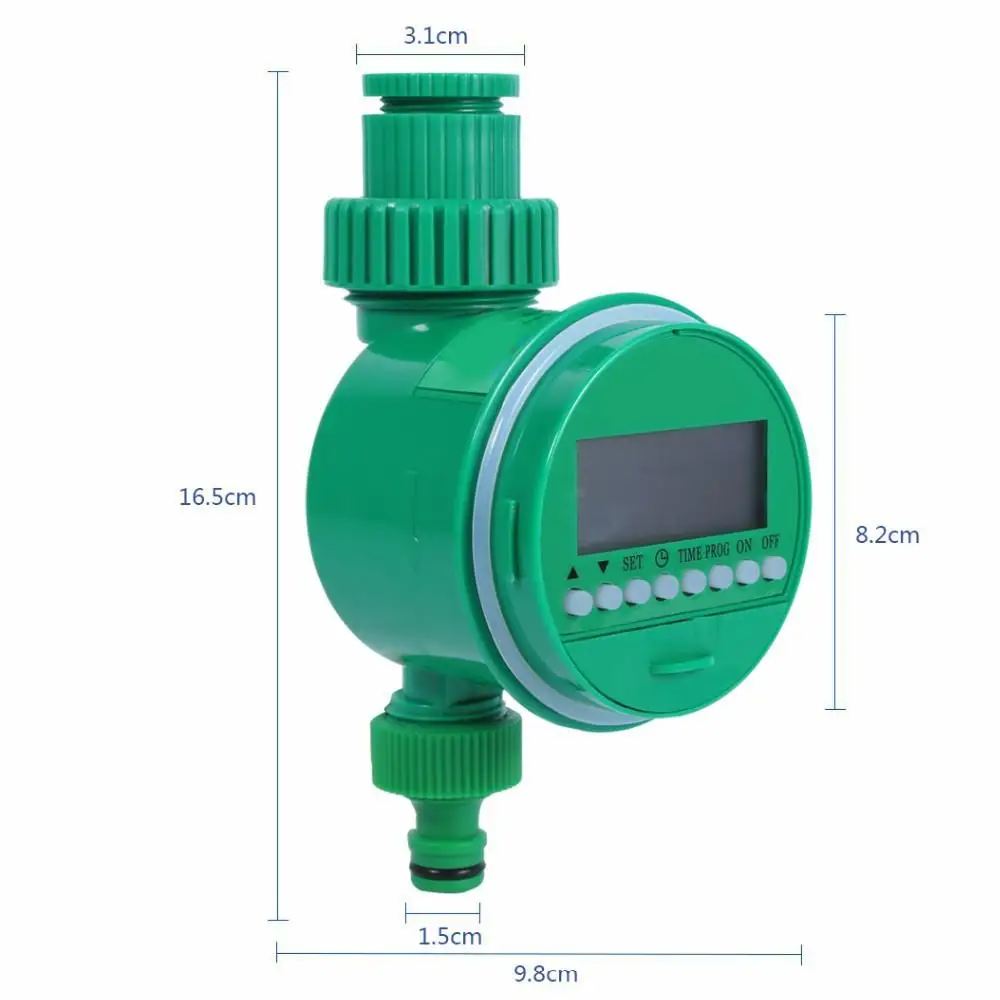 Automatic Garden Irrigation Controller Water Timer System Watering Device For Greenhouse Potted Plant Drip Sprinkler Tools