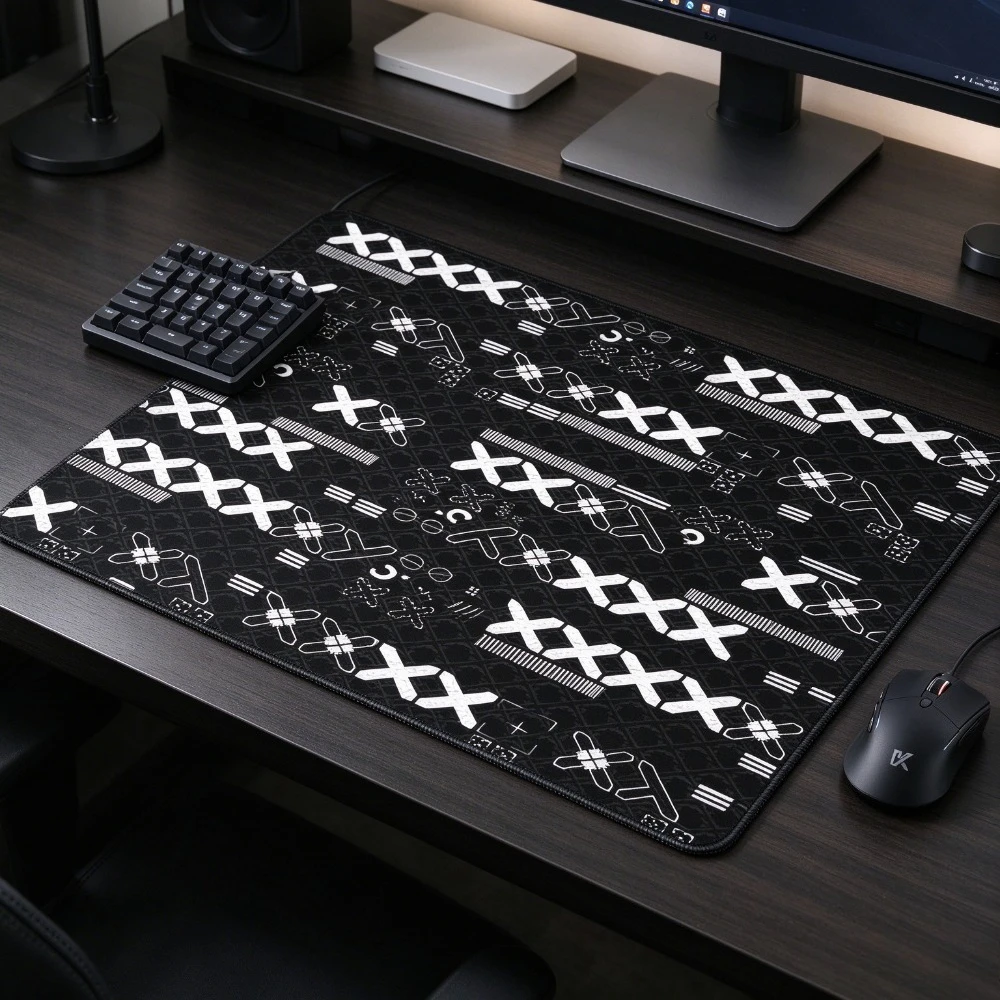 CIFBUY Gaming Mouse Pad Anti-Slip Sweat-Resistant Wear-Resistant Smooth Surface Durable Desk Mat Home Office Laptop Decor
