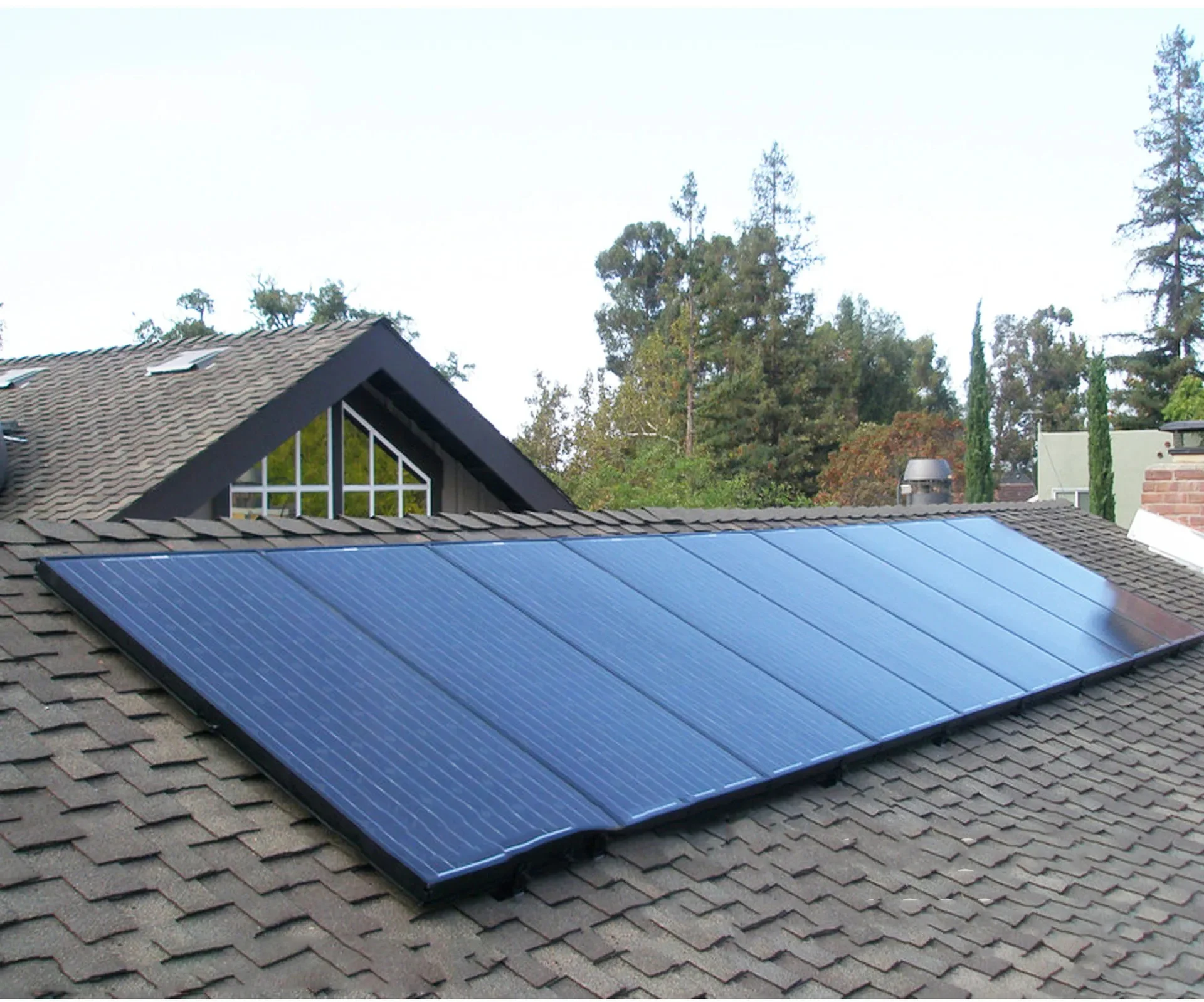 

Flat Plate Solar Collector High Efficiency Solar Water Heater System Full Plate Copper Black Matte Painted