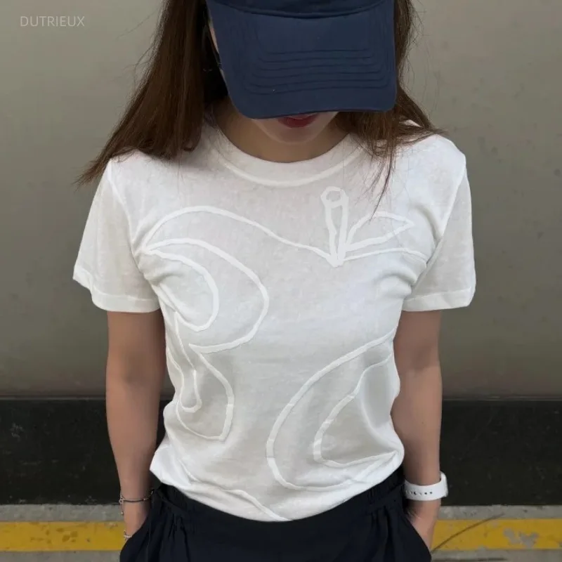 Unique Pattern Women's T-shirts O-neck Short Sleeve Ropa mujer Trendy Roupas Feminina Summer New Women T Shirts Clothes