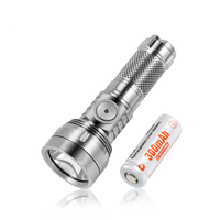 Lumintop 700LM 400M Titanium EDC LED Keychain Flashlight 10280/10750 Li-ion Battery Mini Torch Type-C USB Rechargeable