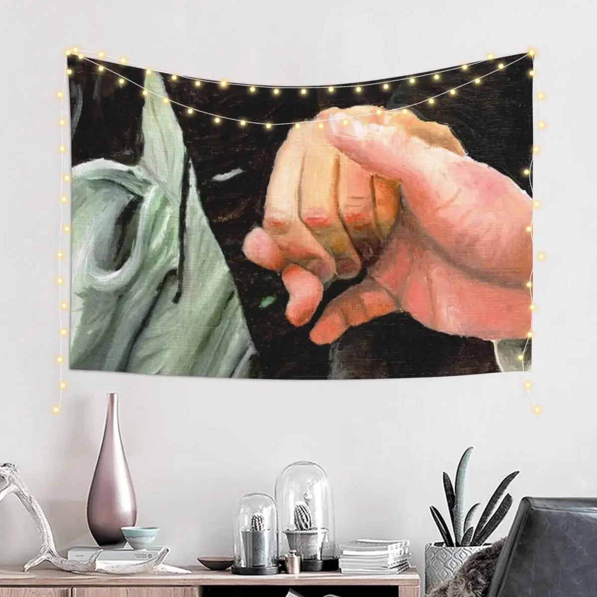 Pride and Prejudice Hand Tapestry Tapete For The Wall Aesthetics For Room Wall Decoration Items Tapestry