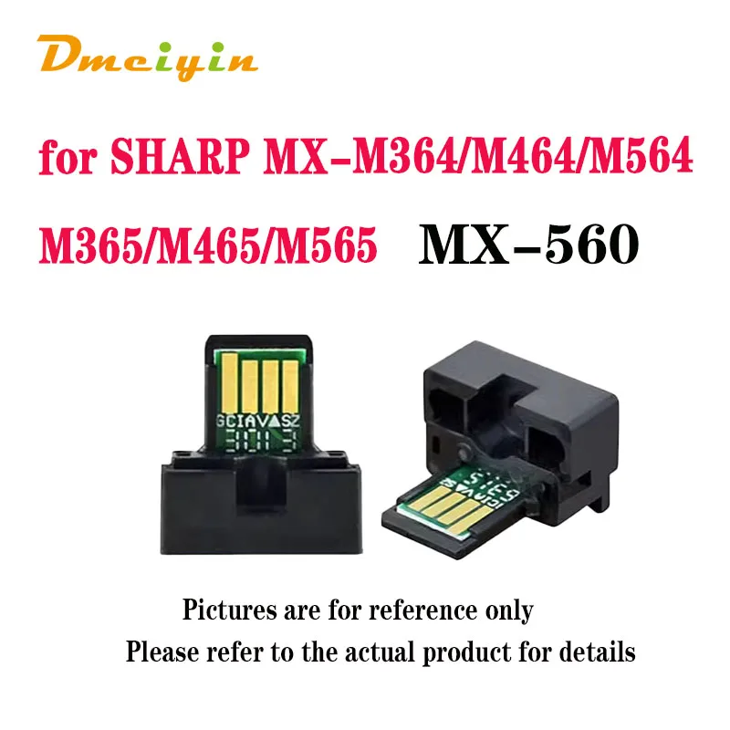 MX-560 WW Version BK Color Toner Chip for Sharp MX-M364/M464/M564/M365/M465/M565