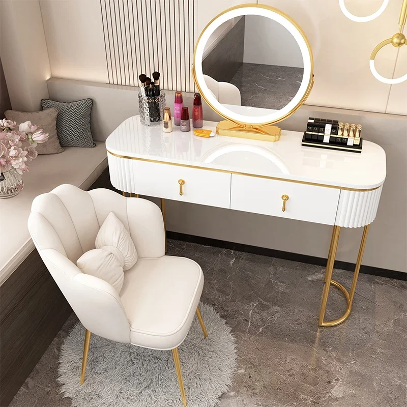 Multifunctional Storage Dressing Table Nordic Classic Integrated Minimalist Dressers Fashion Advanced Penteadeira Furniture