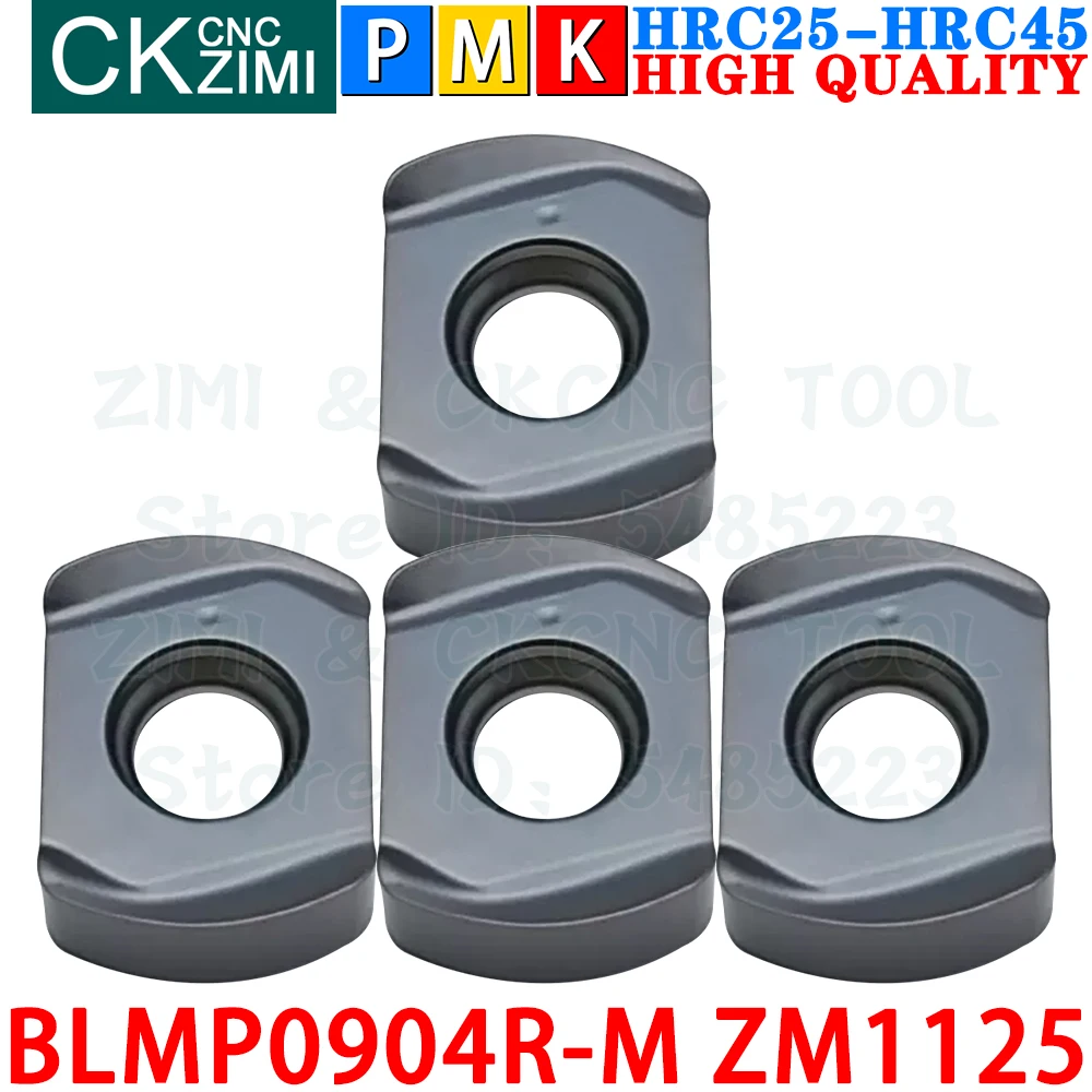 BLMP0904R-M ZM1125 BLMP 0904R M Carbide Insert Fast Feed Milling Insert Tool TEBL09 TFMBL CNC Metal Lathe Indexable Milling Tool
