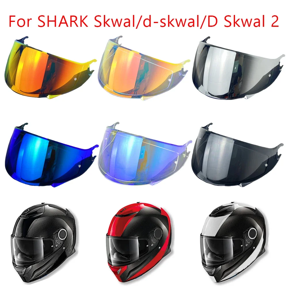 D-Skwal Visors For  visera shark spartan/Spartan Motorcycle Helmet Visors UV protection Visors Motorcycle helmet accessories