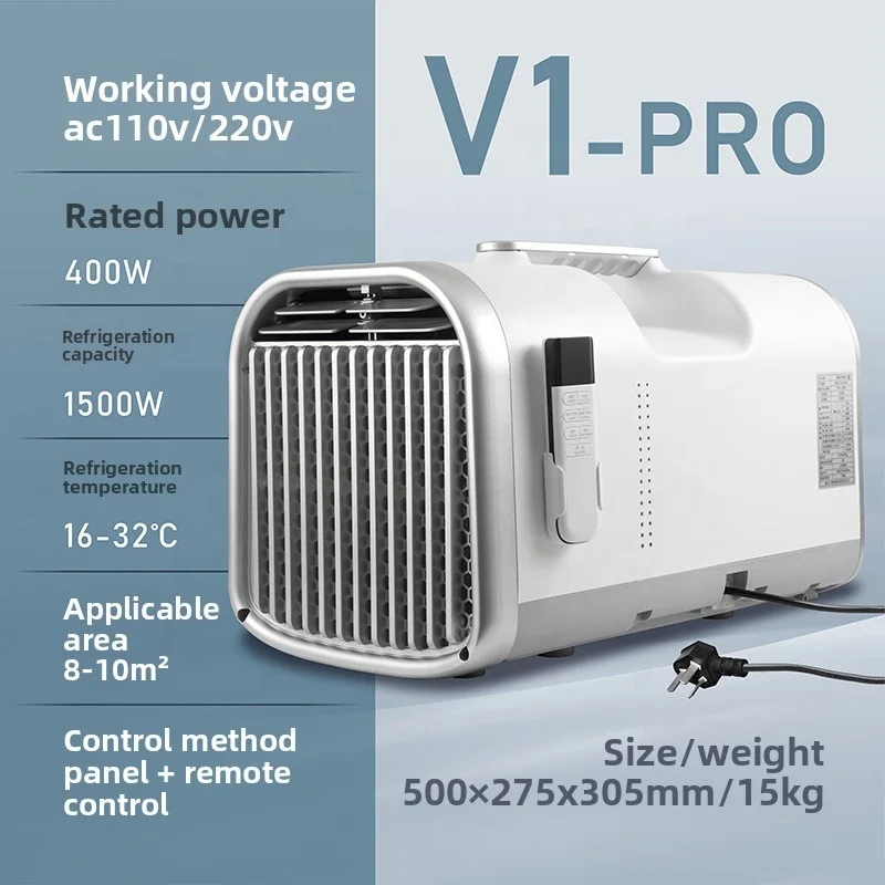 Cheap Portable Solar Air Conditioner 5100BTU Compressor Cooling Home Office Camping Car Tent Air Conditioner Factory Wholesale