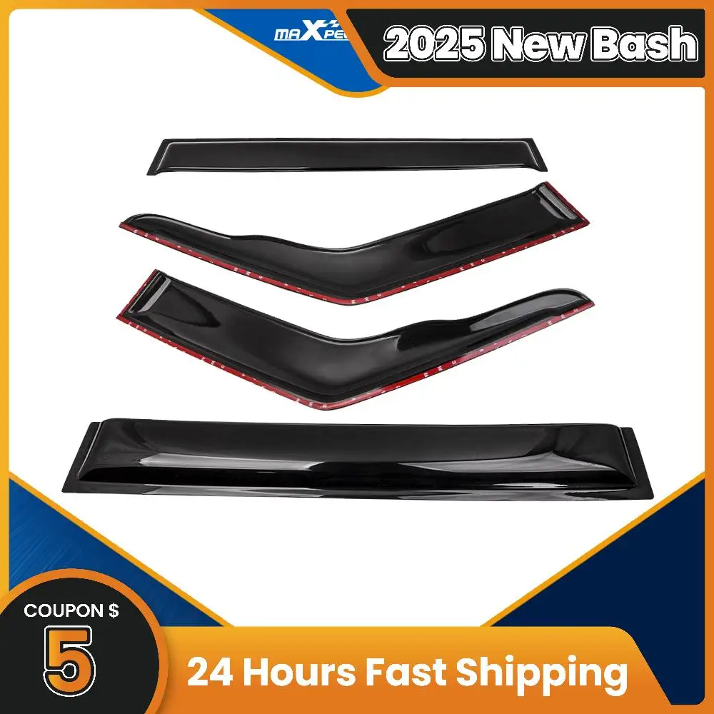 

4pcs Door Visor Weathershield Rainshields for Nissan Patrol GQ Y60 1988 1989-1997