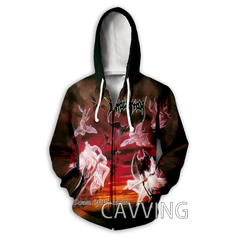 

CAVVING 3D Printed Immolation Rock Zipper Hoodies Zip Hooded Sweatshirt Harajuku Hoodie Sweatshirt for Men/women