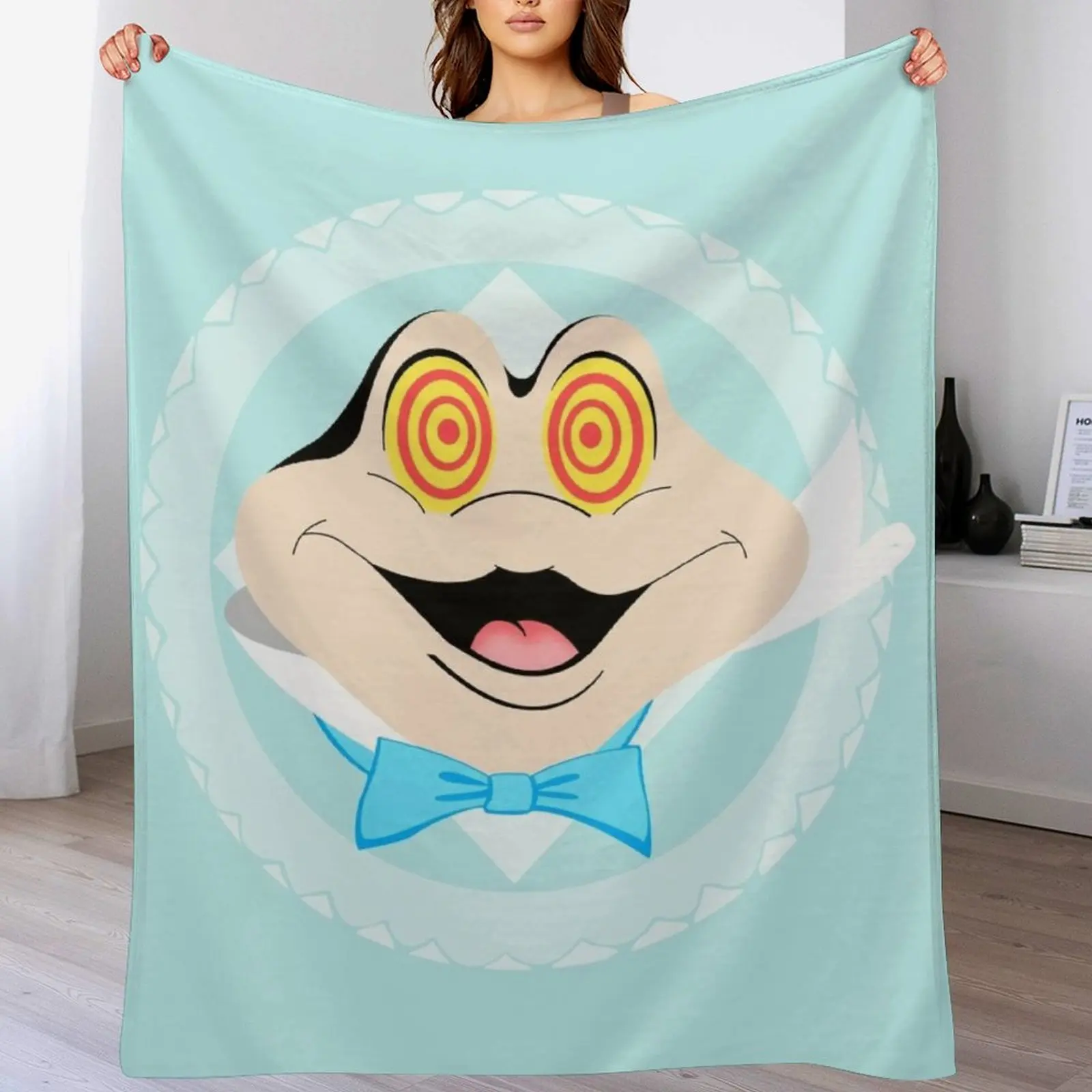 

J. Thaddeus Toad Throw Blanket Warm Accent Blanket for Living Room Decoration