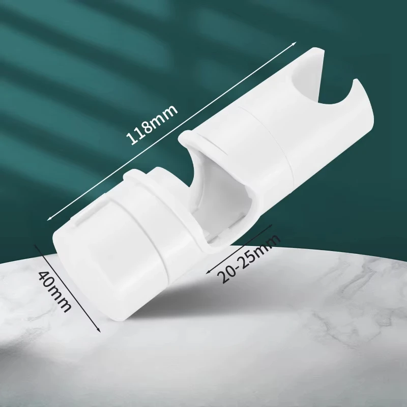 Universal Dusche Kopf Halter Einstellbare Dusche Schiene Halter Bad Zubehör Ersatz Hand Dusche Halterung für Rutsche Bar