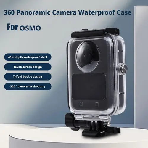 Imagen 2 del producto Estuche de buceo para cámara panorámica DJI OSMO 360 Estuche impermeable invisible, 360 ° Accesorio para cámara de acción panorámica, 