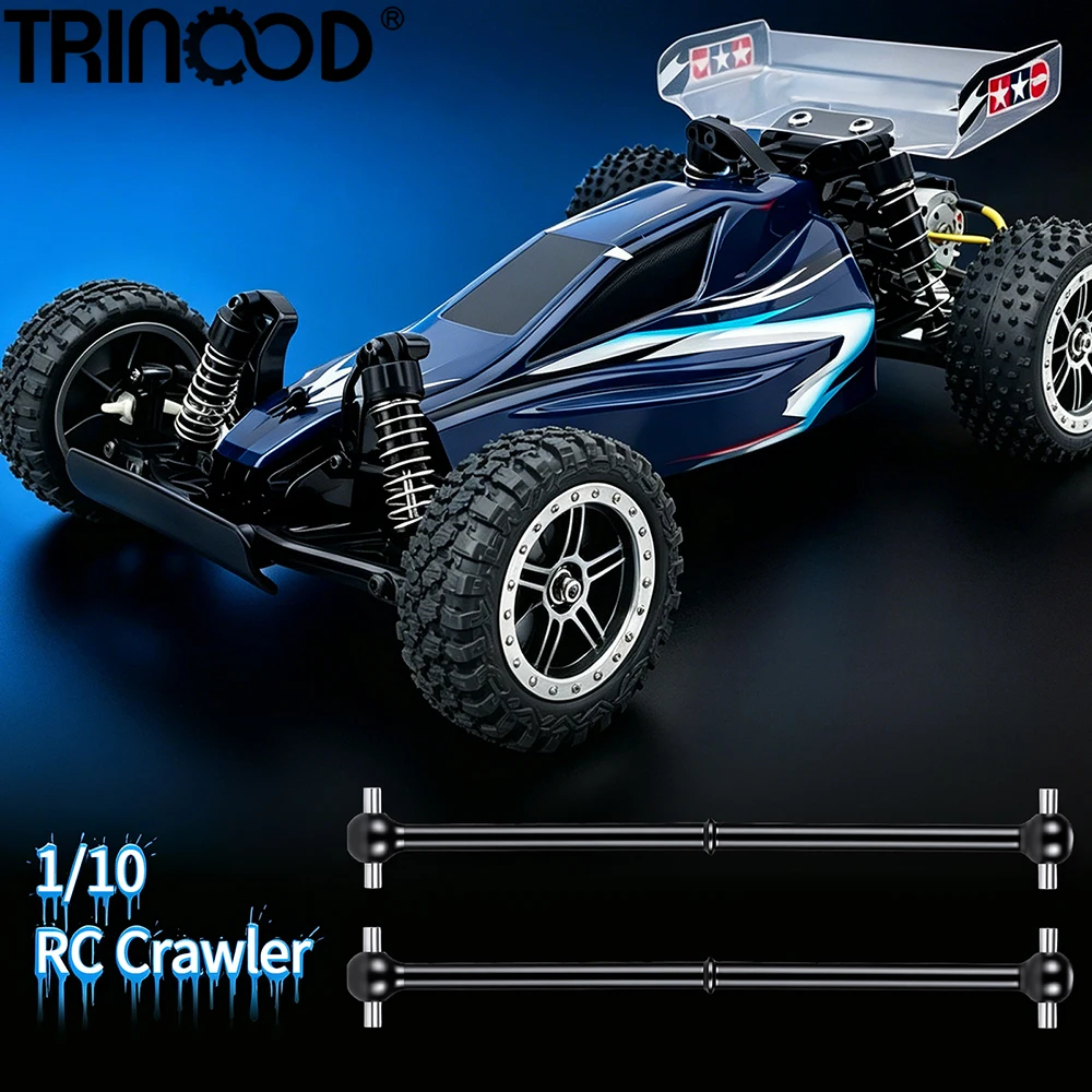 AXSPEED Aluminum Alloy Rear CVD Drive Shafts Dogbone for 1/10 Tamiya DT02 DF03 RC Buggy Upgrade Parts