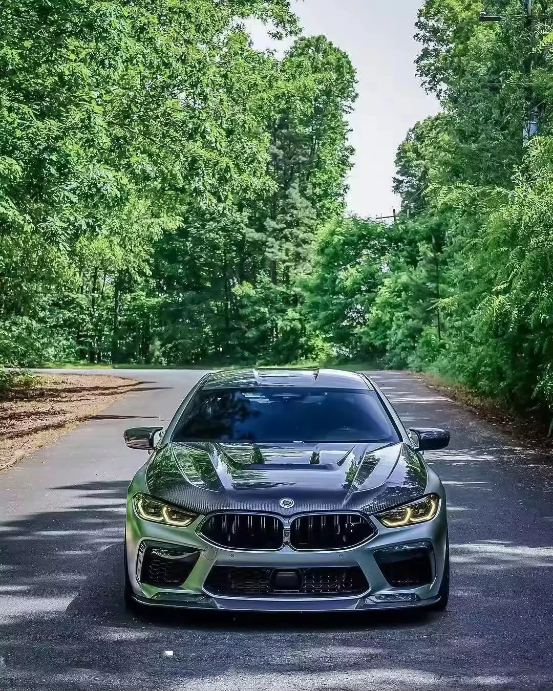 Classic Car Restomod Body KitsPk Style Dry Carbon Fiber Hood For 8 Series M8 G14 G15 Front Hood Engine Cover Bonnet