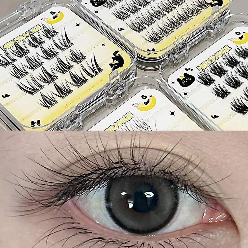 Kępki rzęs Mink Rzęsy 3D Naturalne Rosyjskie Indywidualne Rzęsy Przedłużanie Rzęs Hurtownia Rzęs Narzędzie do Makijażu Kępki W3C0