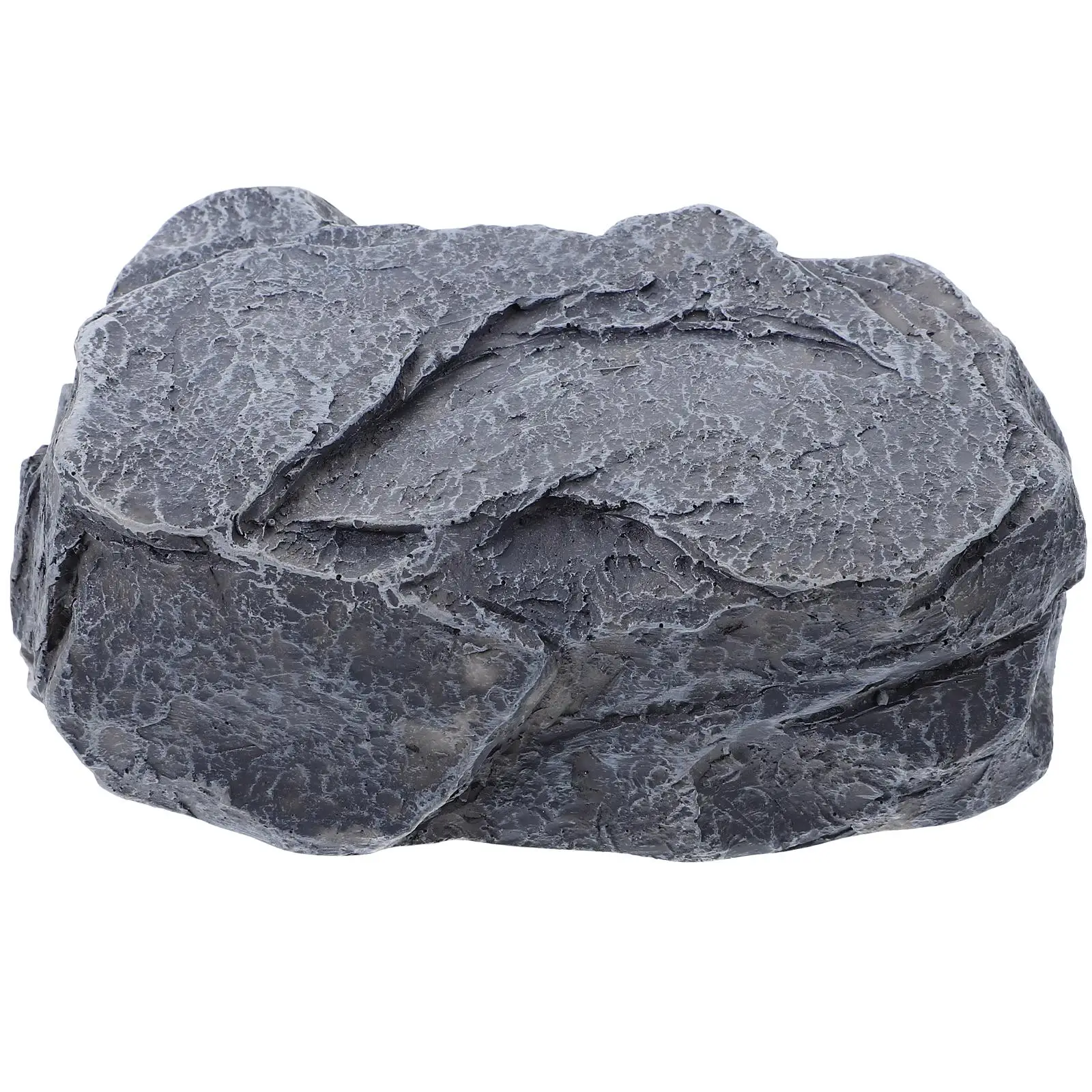 

Stone Shape Holder Realistic Resin Hidden Box for Outdoor Garden Storage Stone Decor Security Decor Safe Container
