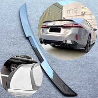 2024 To 2025 Rear Spoiler Sedan Trunk Wing Tuning Glossly Black For BMW 5 Series G60 V Style 520d 520i 530i 530e 550e Spoiler