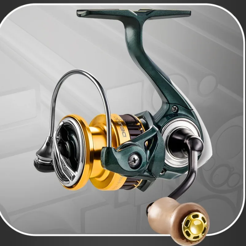 

Fishing Spinning Reel Metal Spool Carp Fishing Reel KF800-1000 4KG Drag System High Speed 5.2:1 Gear Ratio Lakes Fishing Tackle